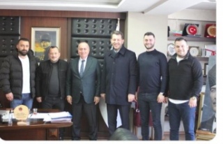 Başkan Zeytin, Başkan Erdem’i Ziyaret Etti