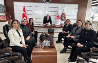 Başsavcı Çelik’i ziyaret.