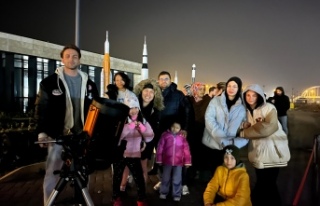 Bilim Merkezi'nde Gökyüzünü Gözlemlediler
