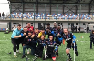 BÜYÜKŞEHİR AMPUTE FIRTINA ESTİRDİ