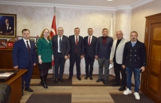 Hopa TSO ile iş birliği konuları görüşüldü