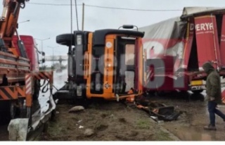 Ortahisar’da trafik kazası 2 yaralı