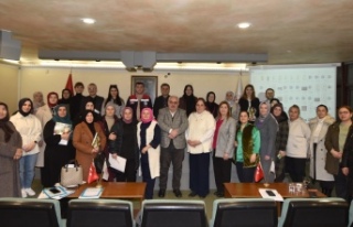 Trabzon’da Tarımda Kadın Eli Projesi’nin eğitimleri...