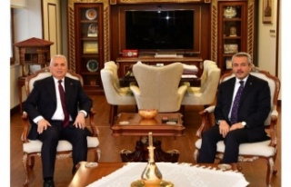 Vali Yıldırım, Vali Paydaş'ı Ziyaret Etti