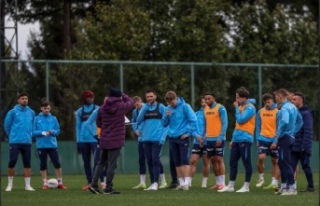 Göztepe maçı hazırlıklarımız başladı