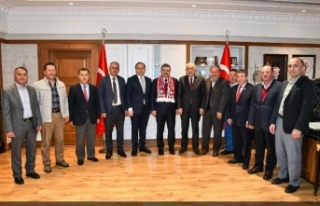 Başkan Çabuk, Başkan  Genç’i Ziyaret Etti