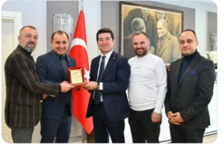 Karete İl Temsilcisi Cora, Başkan Kaya’yı ziyaret etti