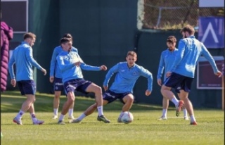 Adana Demirspor maçı hazırlıklarımız sürüyor