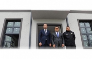 Akçaabat ilçe emniyet müdürlüğü yeni binası...