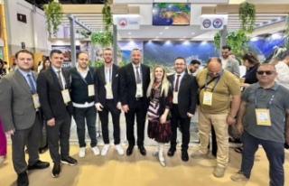 Dubai Turizm Fuarında Trabzon standına büyük ilgi