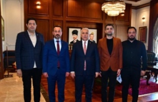 Başkan Bulut vali Yıldırım’ı ziyaret etti