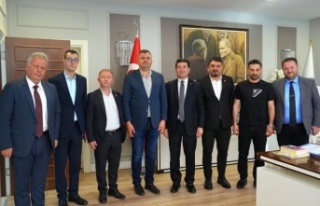 Başkan Taşyasan, Başkan Kaya’yı ziyaret etti