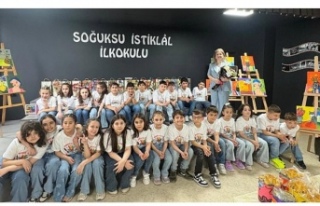 İstiklal İlkokulunda muhteşem sergi