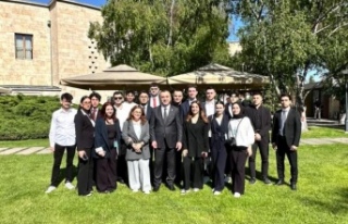 KTÜ’den Milletvekili Aydın’ı ziyaret