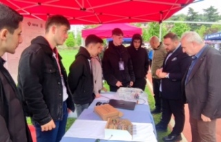 TÜBİTAK Bilim Fuarına hazırlanan projeler sergileniyor