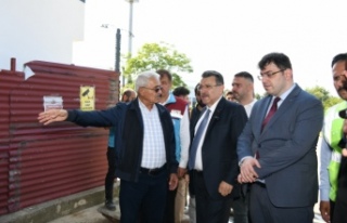 BAŞKAN GENÇ BEŞİRLİ'DE ESNAFI ZİYARET ETTİ