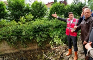 BAŞKAN KAYA, ŞİDDETLİ YAĞIŞIN VURDUĞU BEŞİRLİ...