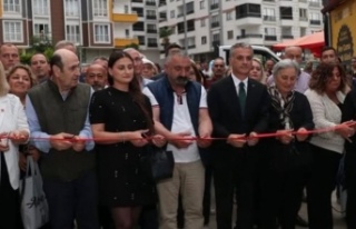Volkan Konak sanat sokağı açıldı