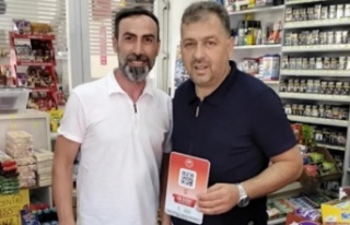 Başkan Baş bakkal amcaya sahip çıkalım.