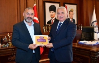 Başkan Bilgin vali Yıldırım’ı davet etti.