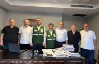 Başkan Sivrikaya, Başkan Boz’u Ziyaret Etti