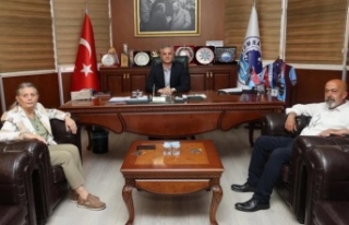 Milletvekili av.Suiçmez başkan bıyık’ı ziyaret...