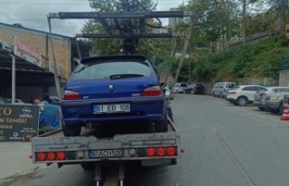 Abartılı Eksoz kullanan araç trafikten men edildi