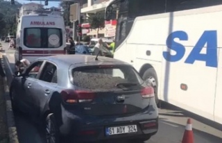 Araklı’da trafik kazası 1. yaralı,