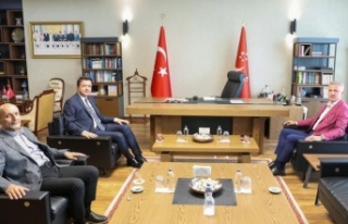 Başdanışman Saral Genel Başkan Arıkan’ı ziyaret...