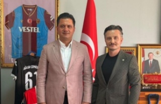 Başkan Hisoğlu Başkan Öztürk’ü ziyaret etti