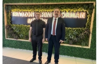 Başkan Ceylan, Müdür Kaplan’ı Ziyaret Etti