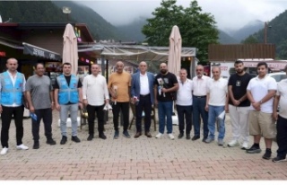 Başkan Kara Uzungöl’de