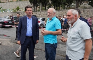BAŞKAN KAYA’DAN, İŞYERİ YANAN ESNAFA ‘GEÇMİŞ...