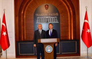 Başsavcı Erkan vali Yıldırım’ı ziyaret etti