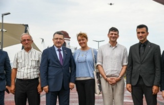Büyükşehir Çocuk Trafik Eğitim Parkına Mattia...