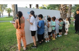 Çocuklar Sanatla Buluştular