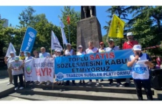 Emekliler sadaka istemiyoruz diyor