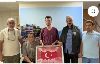 Gaziler Çankaya’yı ziyaret ettiler.