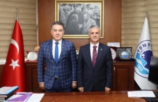 İl müdürü Erdoğan Başkan bıyık’ı ziyaret...