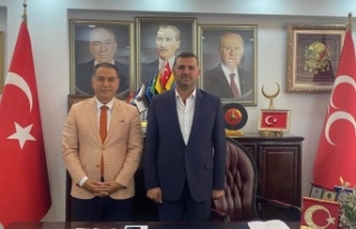 İl müdürü Erdoğan Başkan Sivrikaya’yı ziyaret...