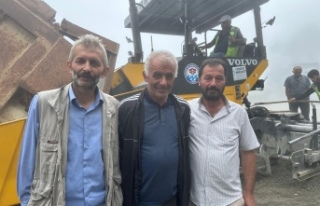 KARADAĞ GRUP YOLUNDA TOPRAK YOL TARİH OLUYOR