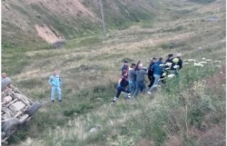 Köprübaşı’nda trafik kazası 1. yaralı.