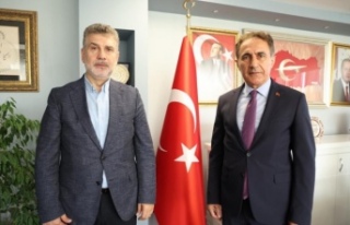 Milletvekili Büyükaydın il müdürü arıcıoğlu‘nu...