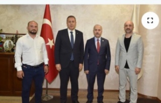 Rektör.Prof.Dr.Kutlu TTSO’yu ziyaret etti