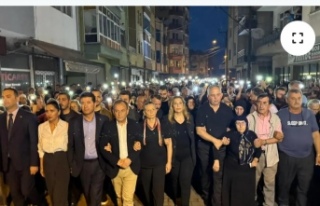 Sinem İçin Sessiz Yürüyüş Düzenlendi