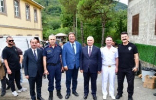 Trabzon bürokrasisi film setinde
