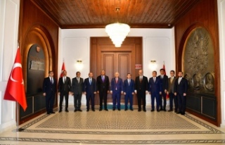 Türksoy Heyeti Vali Yıldırım’ı Ziyaret Etti
