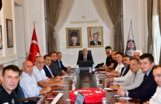 Vali Yıldırım başkanlığında spor güvenlik...