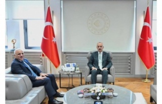 Vali Zorluoğlu, Bakan Uraloğlu’nu ziyaret etti