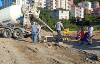 ARSİN’DE YOĞUN MESAİ